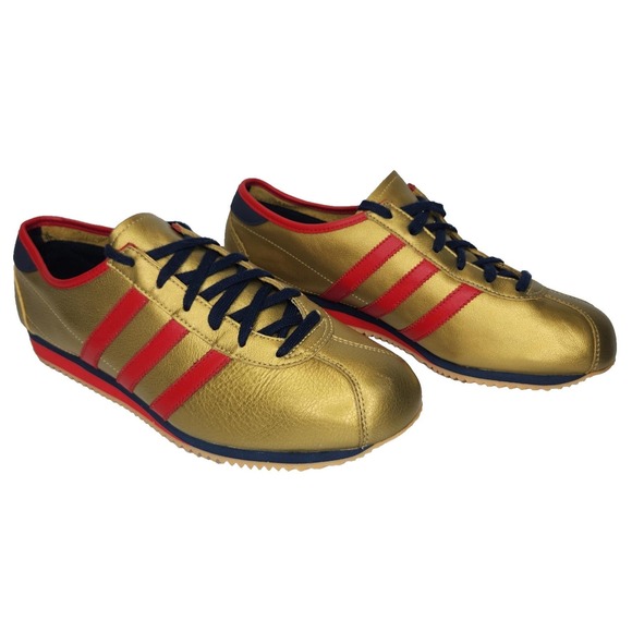 Adidas Country 73 OG Shoes Mens 9.5 Gold 2006 Sneakers Street Hip Hop I85860